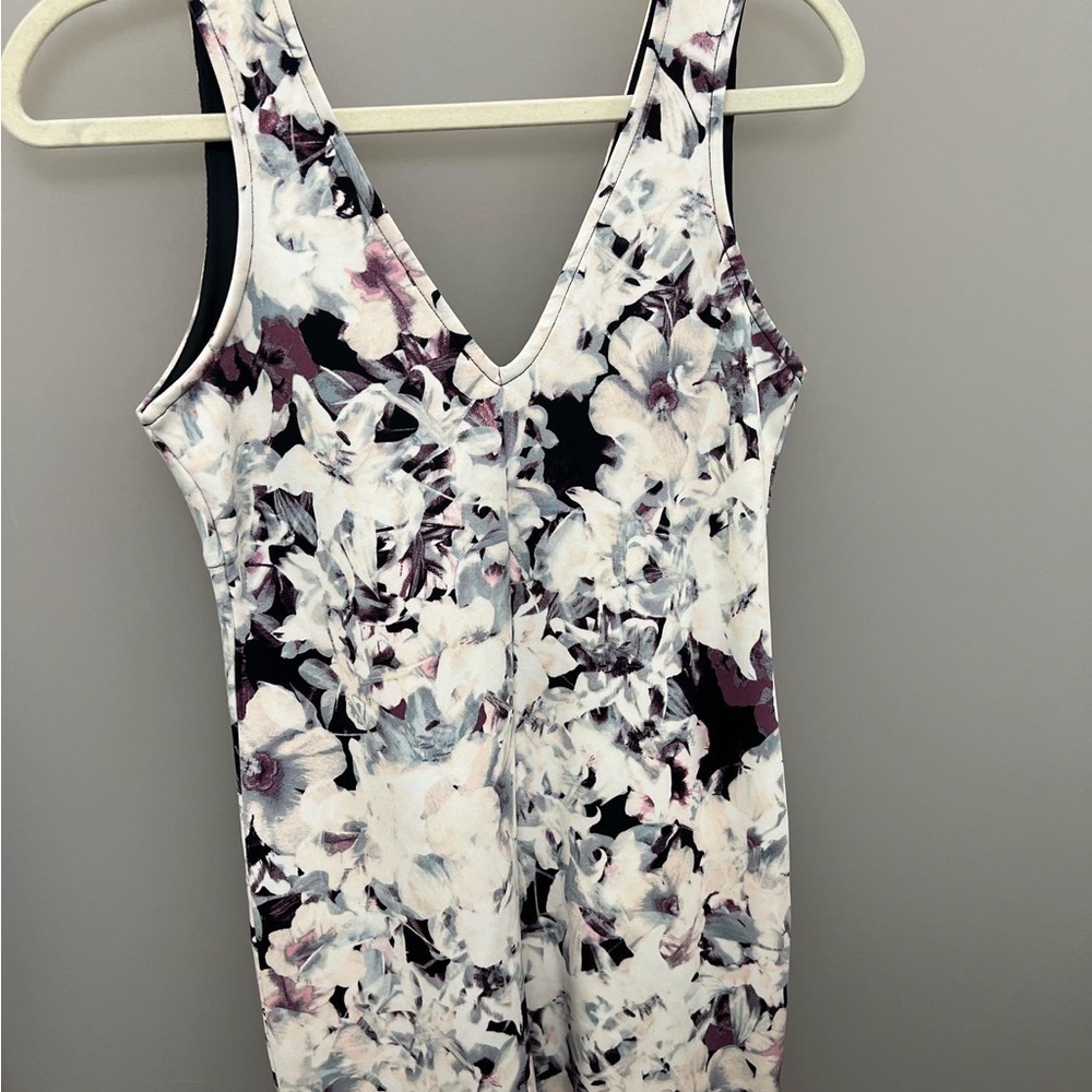Floral bodycon dress